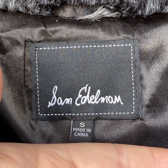 Sam edelman ombre faux fur coat Sz small - Picture 10 of 12